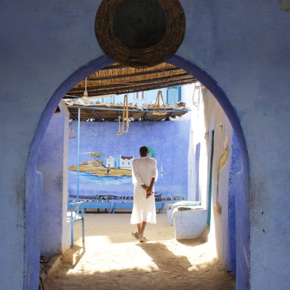 Behind the Open Doors of a Nubian House