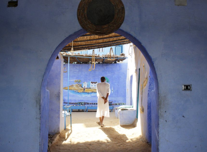 Behind the Open Doors of a Nubian House