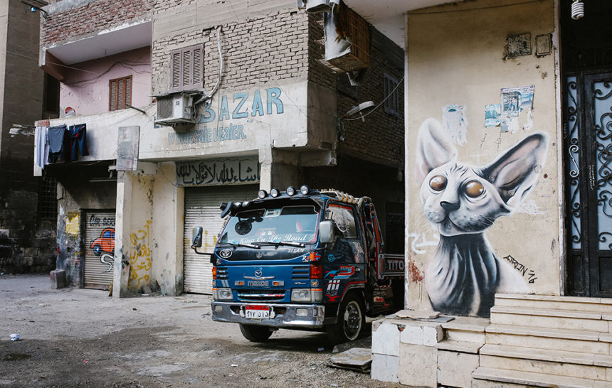 Graffiti by the Graves: Meet the Woman Bringing Art to Cairo’s City of the Dead
